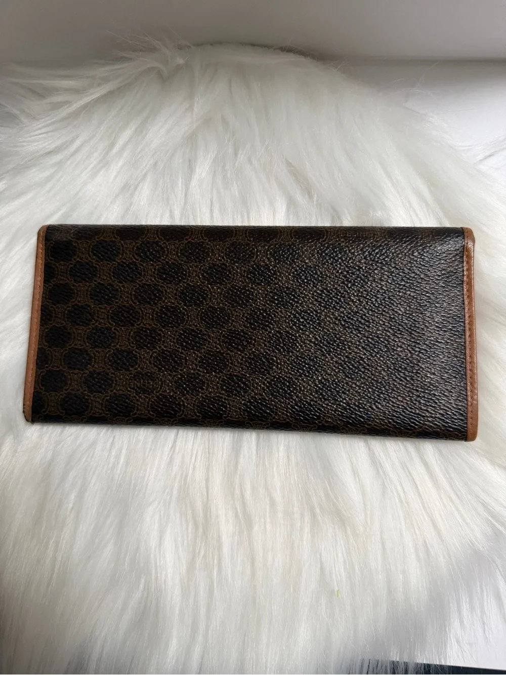 Celine vintage macadam long wallet